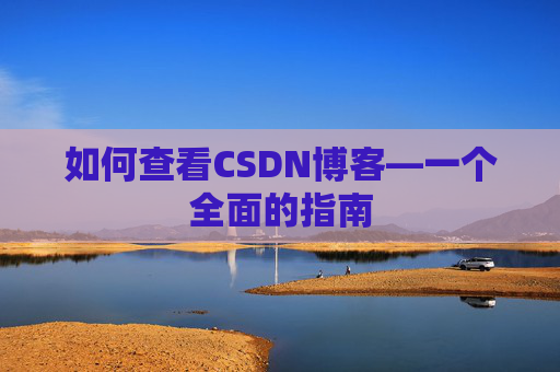 如何查看CSDN博客—一个全面的指南